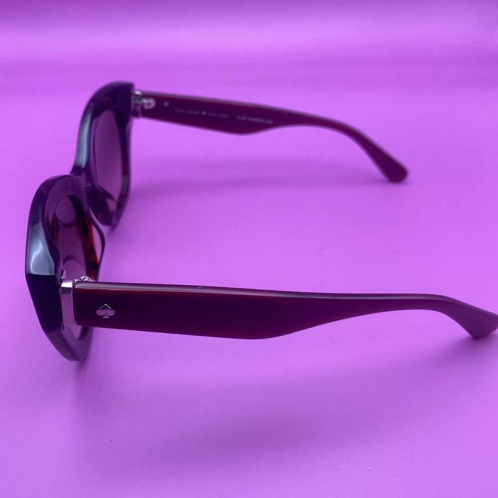 Kate Spade Jelena Tortoise Sunglasses - Picture 4 of 8